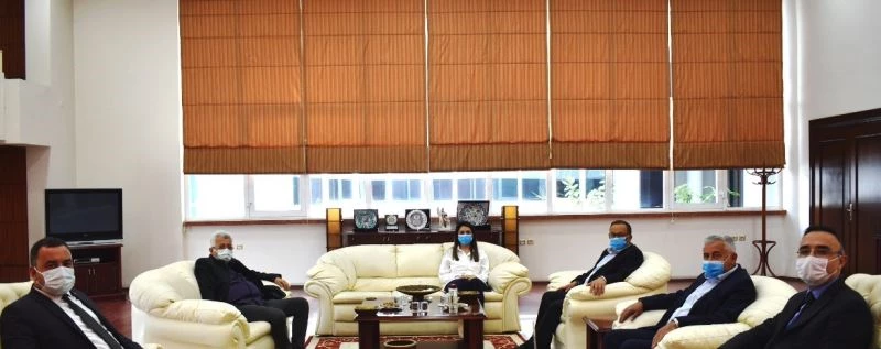 Denetimli Serbestlik Müdürü Beydoğan, Aydın Ticaret Borsası Başkanı Çondur ile görüştü
