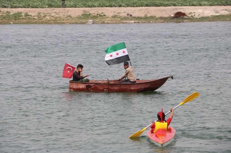 Telabyad’da ilk kez kano festivali düzenlendi
