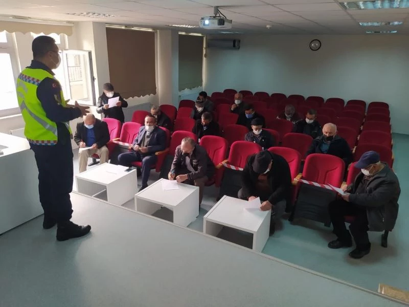 İyi Dersler Şoför Amca eğitimi verildi
