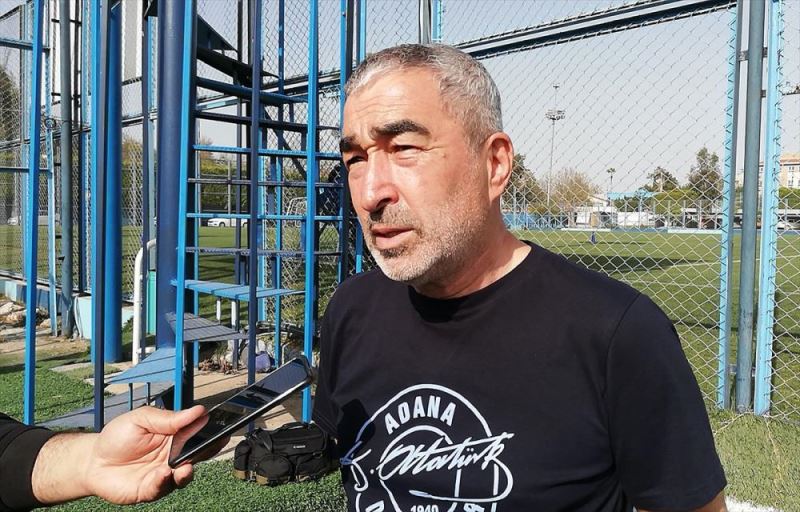 Adana Demirspor Teknik Direktörü Aybaba: 