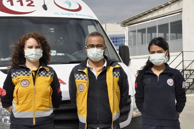 Tam kapanmada 112 Acil personelinin iş yükü azaldı
