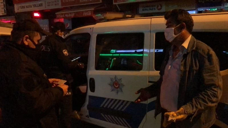 Kısıtlamayı ihlal etti, “Uzaklaştırma kararım var, gidecek evim yok, sokaklarda geziyorum” dedi
