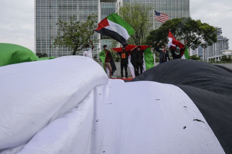 Filistin’e destek protestoları
