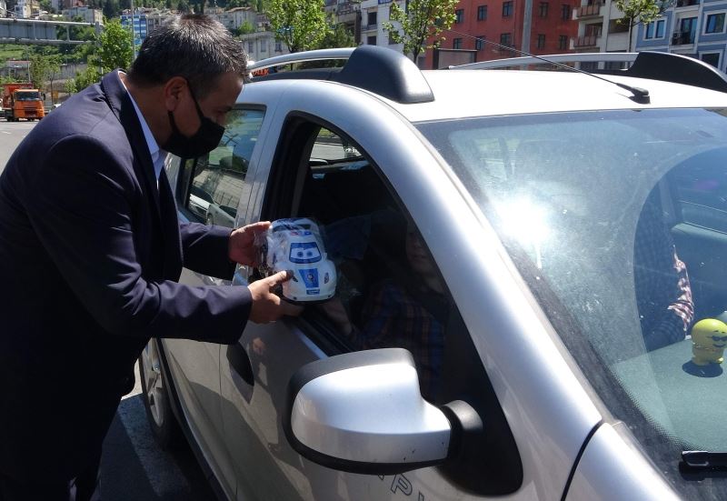 Trabzon’da bayram arefesinde yol denetimi
