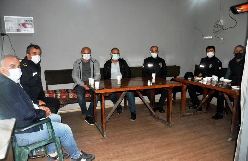 Oral’dan polis kontrol noktalarına ziyaret
