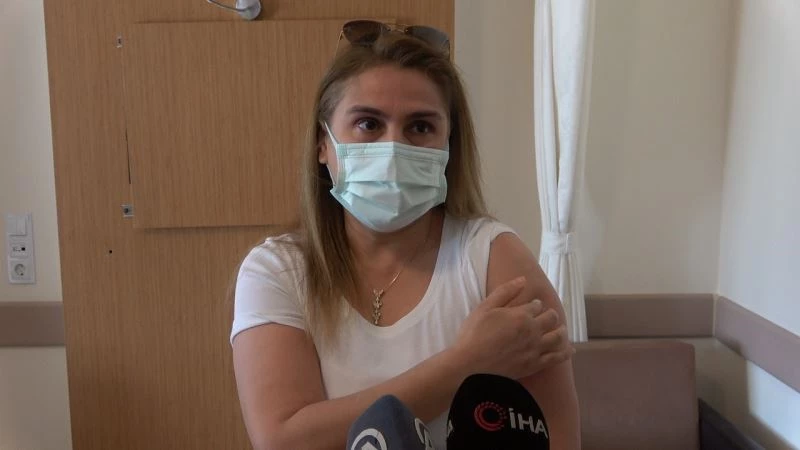 Sağlık çalışanlarının eşleri aşılanmaya başladı
