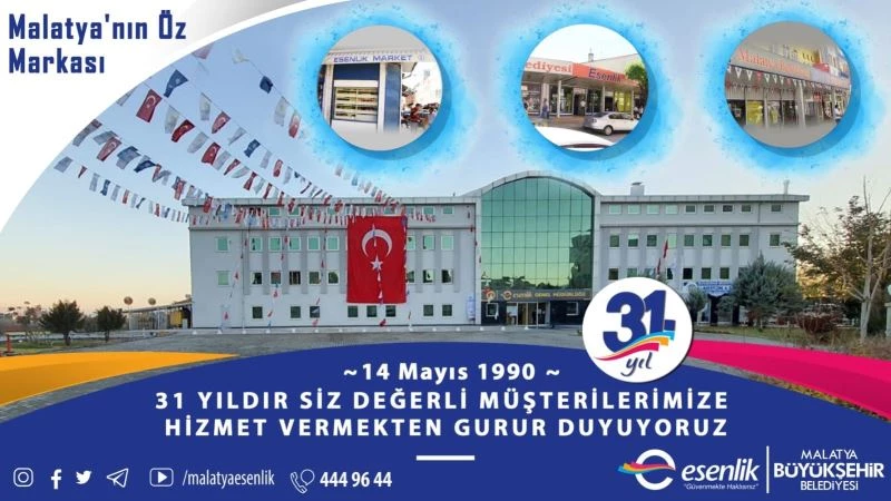 Esenlik 31 yaşın gururunu yaşıyor
