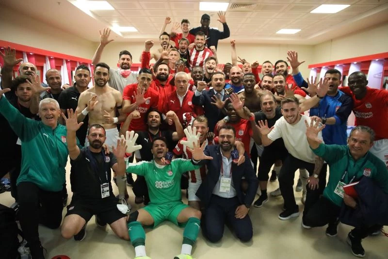 Sivasspor’dan 5.’lik pozu!
