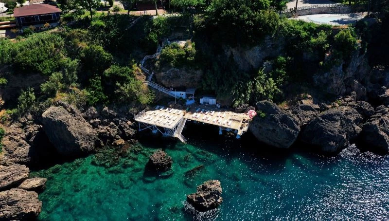 Falez plajları sezona hazır
