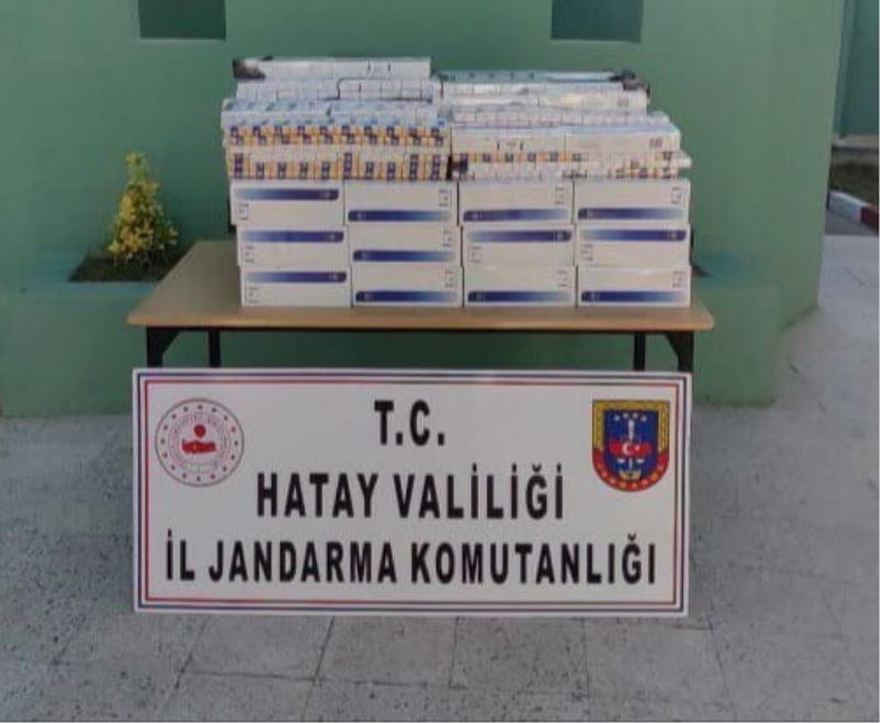 2 bin 718 paket kaçak sigara ele geçirildi
