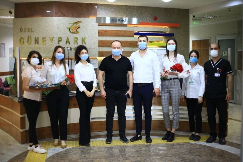 Hatay’da 19 sağlıkçıdan 19 Mayıs mesajı
