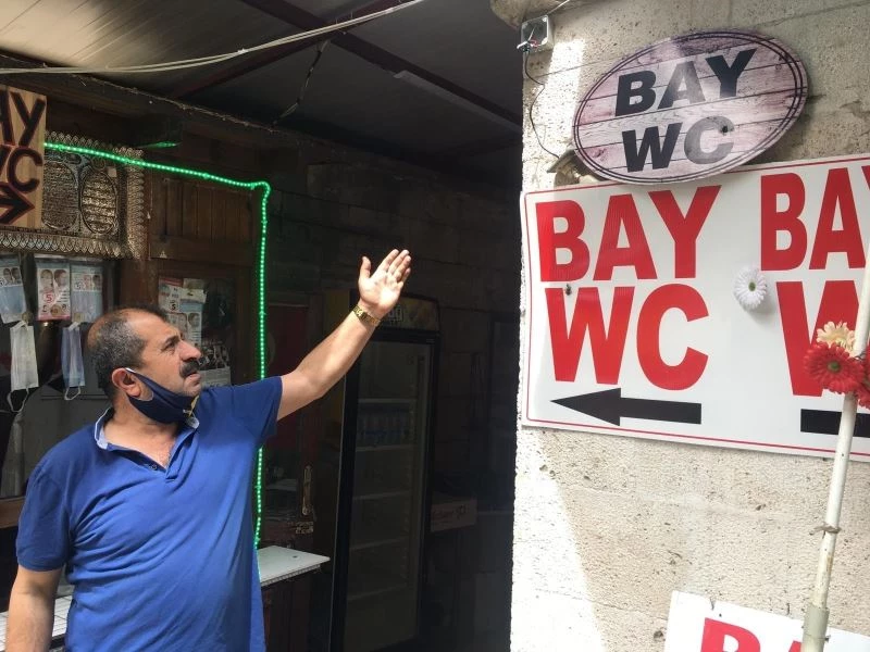 4 ayda 3 kez soyulan tuvalet işletmecisi hırsızlara isyan etti
