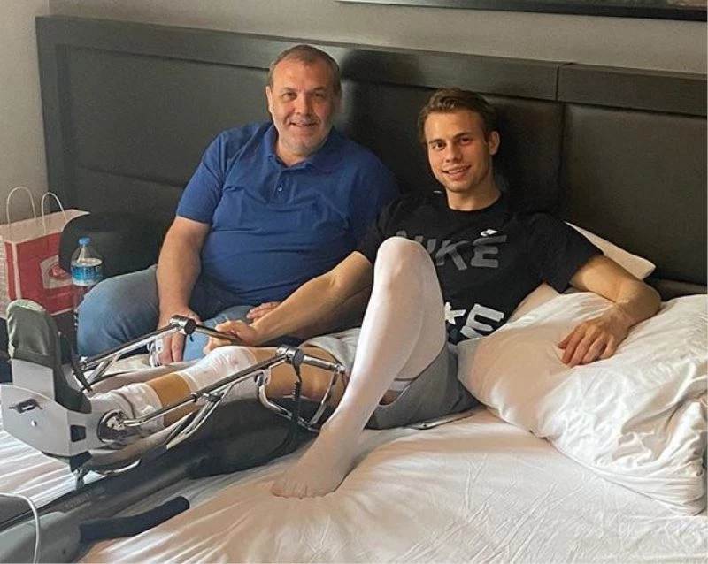 Bursaspor Başkanı Erkan Kamat’tan İsmail Çokçalış’a ziyaret
