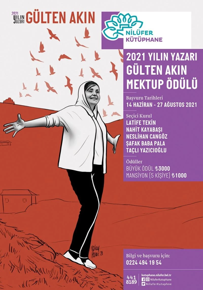 Gülten Akın Mektup Ödülü için süreç başladı
