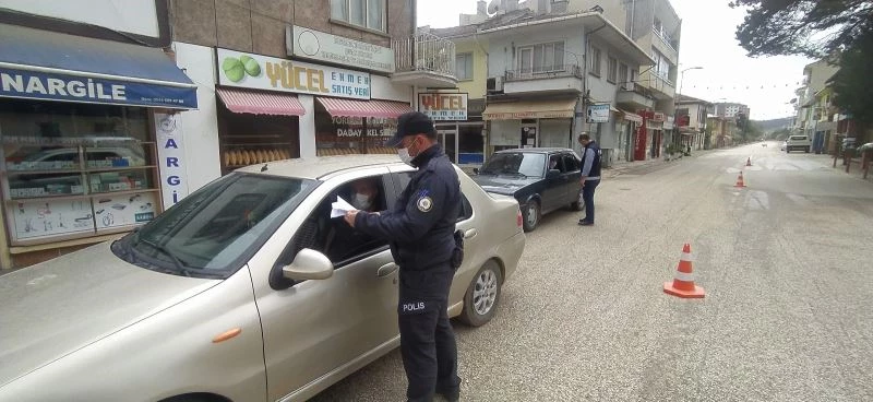 Daday’da polis ekipleri kısıtlama denetimi yapıldı
