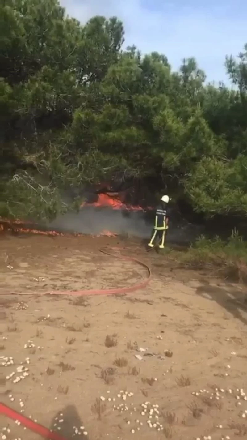Antalya’da bunalıma giren genç hem kendini hem ormanı yaktı
