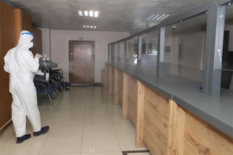 Alanya Belediyesi salgında 7 bin 800 noktada dezenfeksiyon yaptı
