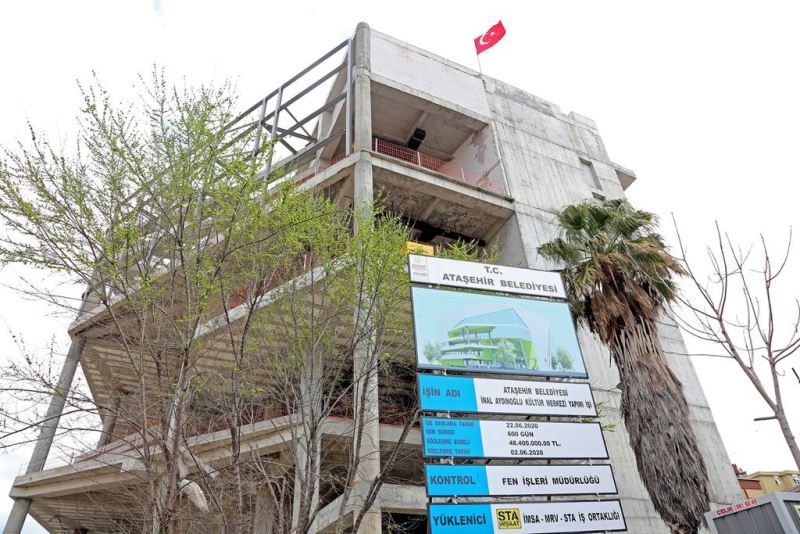 İnal Aydınoğlu Kültür Merkezi Ataşehirli sanatseverlerin yeni adresi olacak
