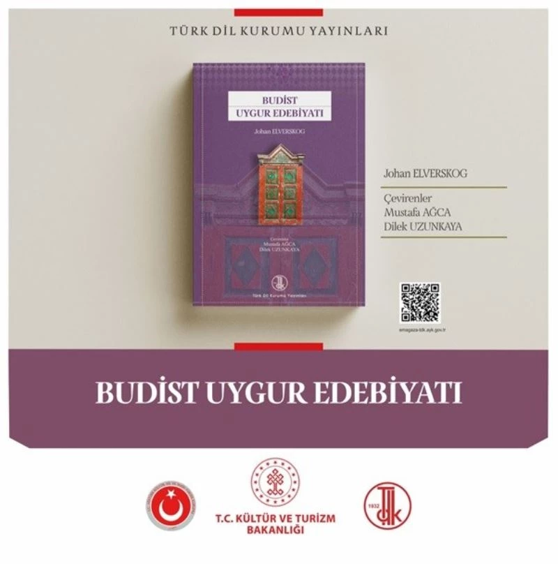 Türk Dil Kurumunun yeni yayını: Budist Uygur Edebiyatı
