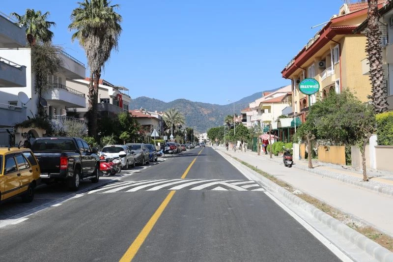Marmaris Belediyesi İnönü Caddesi’ni yeni görünümüne kavuşturdu

