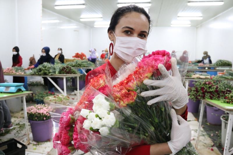 Kesme çiçek sektörü pandemi krizini fırsata çevirdi

