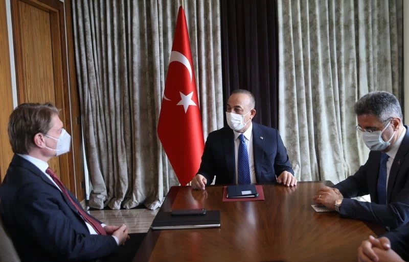 Çavuşoğlu, Almanya’nın Turizmden Sorumlu Müsteşarı Bareiss ile görüştü
