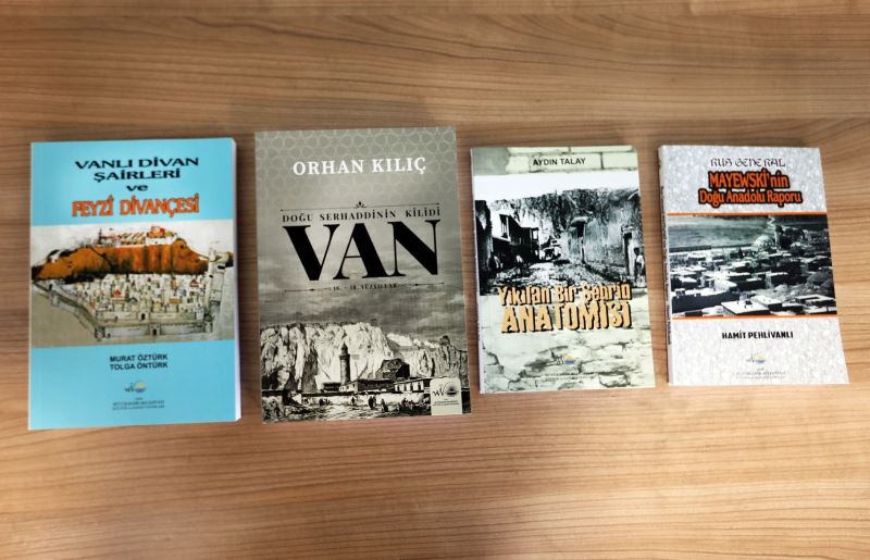 Van Büyükşehir Belediyesi kültür yayınları envanterine 2 yeni kitap ekledi
