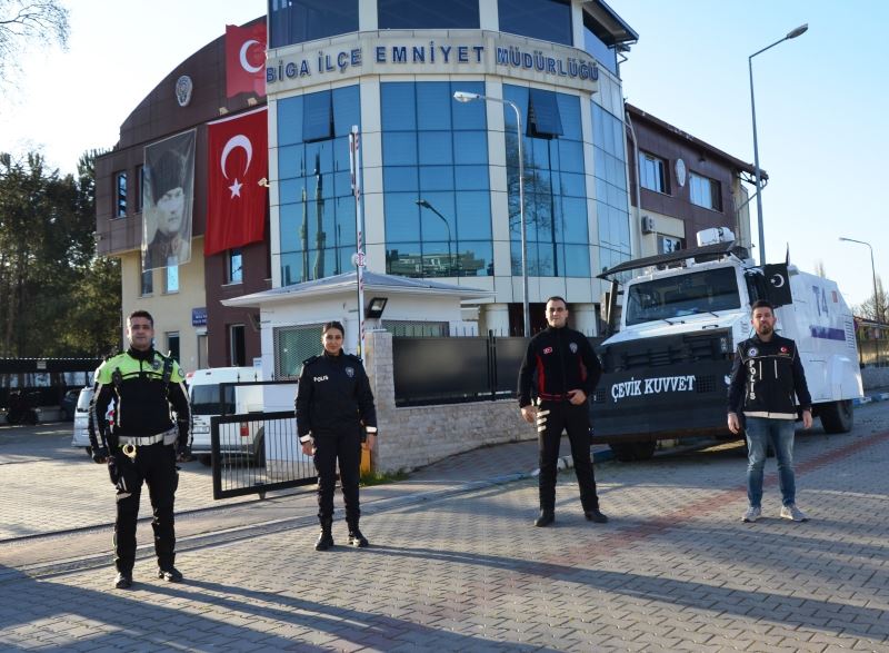 Çocukluk hayali polisliği 15 yıldır yapıyor
