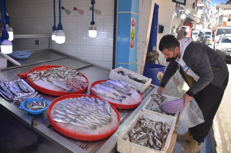 Sinop’ta kısıtlamada balık satışları sıfıra indi
