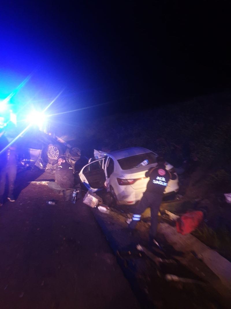 Ankara- Niğde otoyolunda trafik kazası: 5 yaralı
