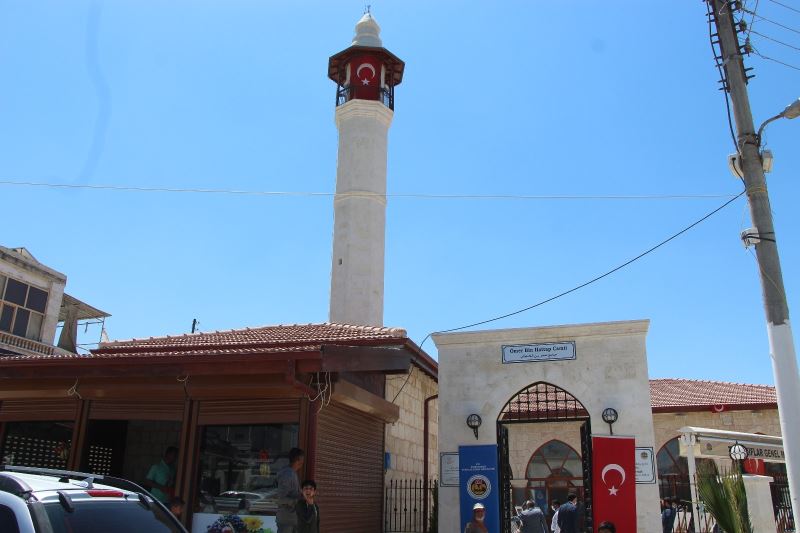 Afrin’deki Ömer Bin Hattap Camii restore edildi
