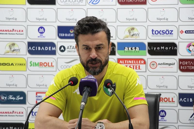 Tandoğan: “Ligin en iyi hücum hattına sahip takıma karşı oynadık”
