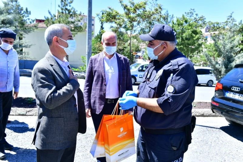 Güvenlik güçlerine moral ziyareti
