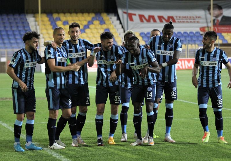 TFF 1. Lig: Menemenspor: 0 - Adana Demirspor: 3 (İlk yarı sonucu)