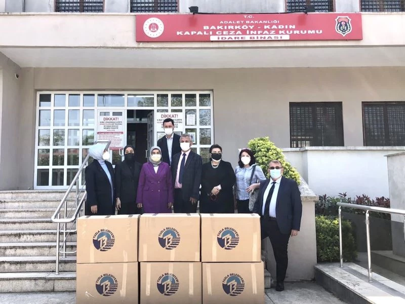Gönül Elleri Çarşısı’ndan kadın mahkumlara Anneler Günü hediyesi
