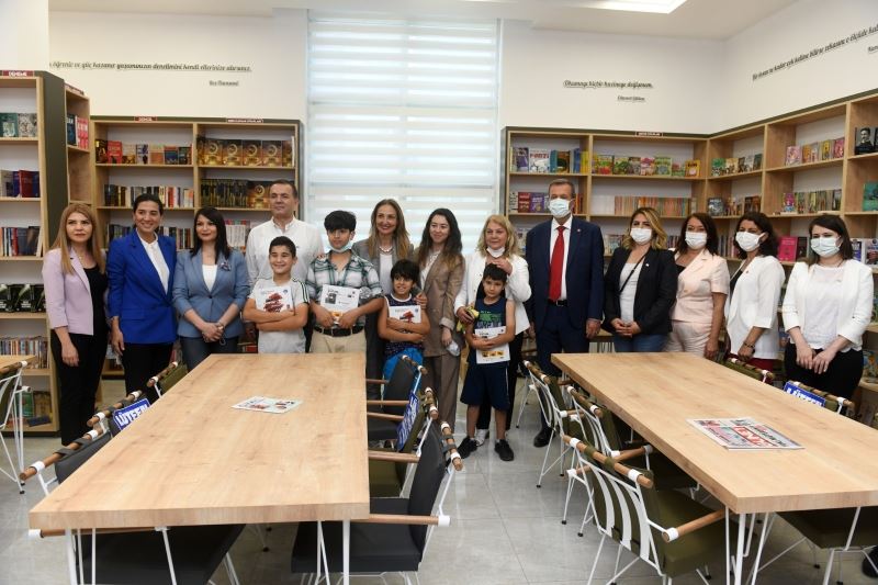 Ülkü Ongun Kütüphanesi Yenişehir’de açıldı
