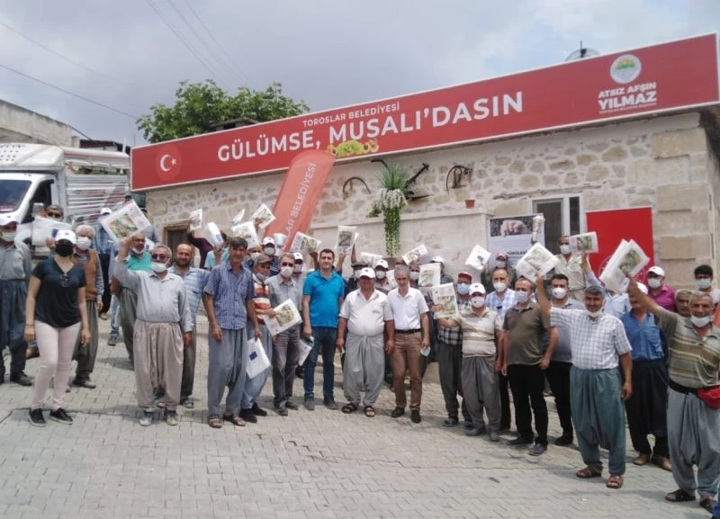 Toroslar Belediyesi, tarımda da atıkların sıfırlanması için kolları sıvadı

