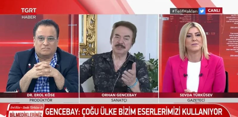 Ünlü sanatçı Orhan Gencebay: “Her şeyi devletten beklemeyelim”

