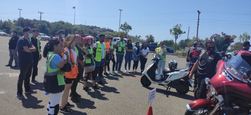 Türkiye’de ilk “Motosiklet Güvenli Sürüş Eğitimi” projesi Alanya’da başladı
