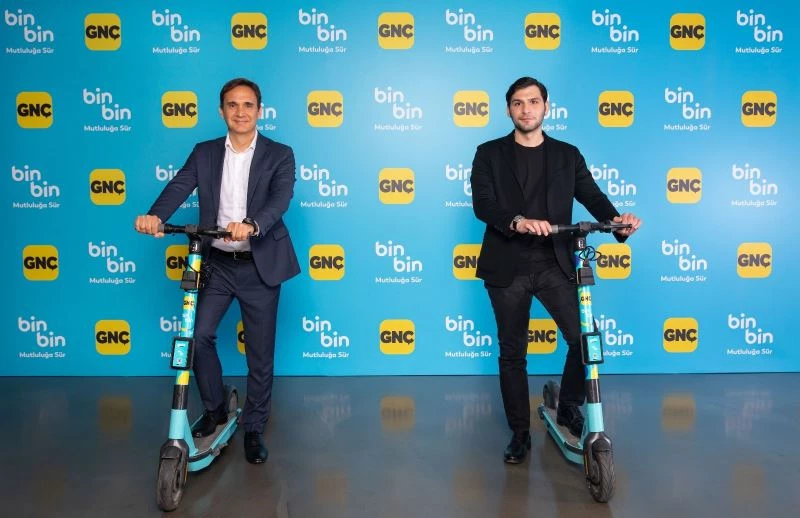 GNÇ’liler çevre dostu scooter BinBin’i sürebilecek
