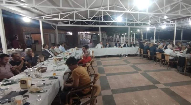 Kahta’da tayini çıkan hakim ve savcılara veda gecesi düzenlendi
