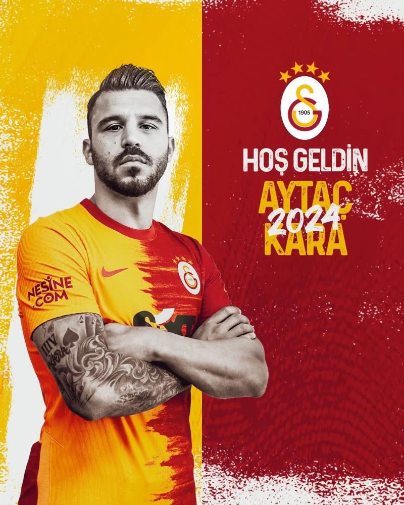 Aytaç Kara üç yıl Galatasaray’da
