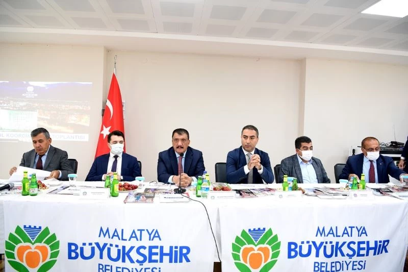 İlçe koordinasyon toplantılarının 12. durağı Doğanyol oldu
