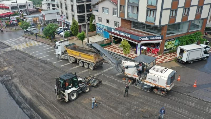 Mehmet Akif Ersoy Caddesi’nde konfor arttırıldı
