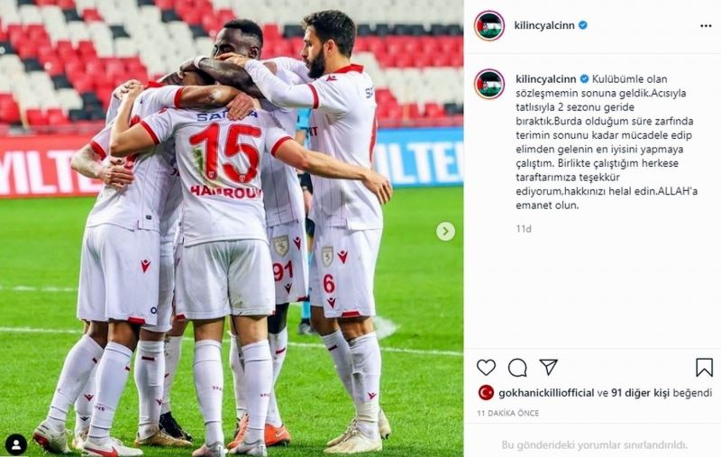 Samsunspor’da 1 ayrılık daha kesinleşti
