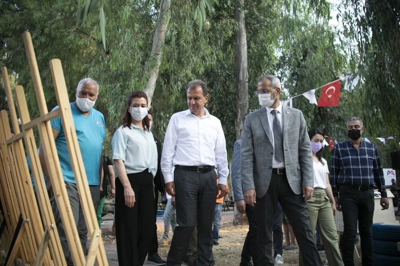 Geri dönüşümden elde edilen ürünler sergilendi
