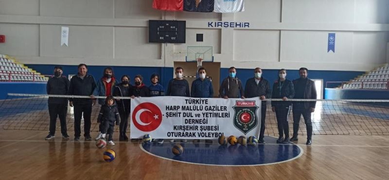 Harp Malulü Gaziler, 1.lig müsabakalarında Kırşehir’i temsil edecek

