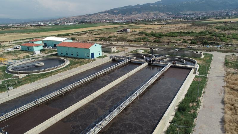 Alaşehir’de evsel atıksular doğaya arıtılarak salınıyor
