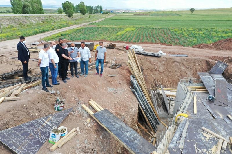 Başkan Aşgın, Koçhisar isale hattındaki çalışmaları inceledi
