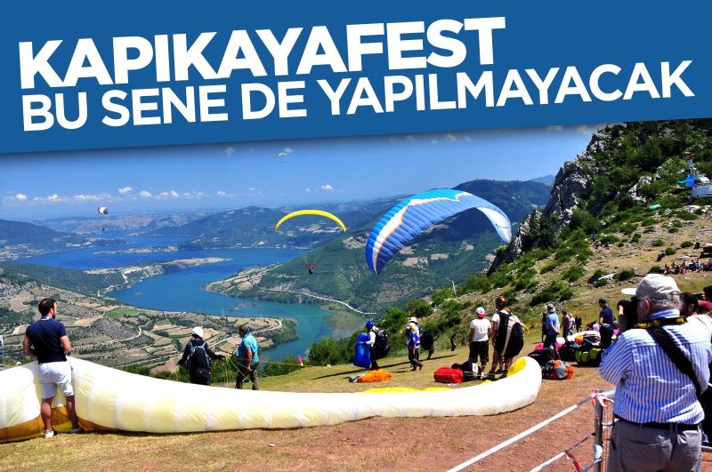 Kapıkayafest bu sene de yapılmayacak
